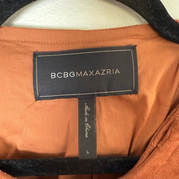 BCBGMaxAzria Rust soft suede, feel Jacket - Picture 6 of 6